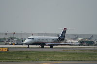 N443AW @ KPHL - CL-600-2B19 - by Mark Pasqualino