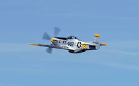 N51JT @ KAPA - Final progressive shots of Mustang Take-Off - by John Little