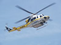 N14LA - LA County Fire Copter 14 flying over