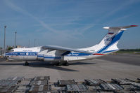 RA-76950 @ VIE - Volga Dnepr Iljuschin 76 - by Yakfreak - VAP