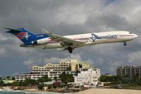 N395AJ @ SXM - visitor - by Wolfgang Zilske