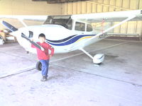 N951SP @ KTUS - N951SP AND THE YOUNG PILOT - by DAD
