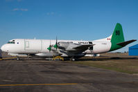 C-GZCF @ CYQF - Air Spray Lockheed Electra - by Yakfreak - VAP