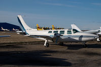 C-FJCF @ CYQF - Air Spray Piper Aerostar - by Yakfreak - VAP