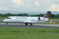 D-ACRM @ EGCC - Lufthansa Regional/Eurowings - Taxiing - by David Burrell