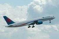 G-CPEU @ EGCC - First Choice - Taking off - by David Burrell
