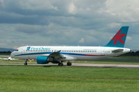 G-OOAR @ EGCC - First Choice - Taxiing - by David Burrell