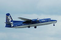 OO-VLM @ EGCC - VLM Airlines - Taking off - by David Burrell