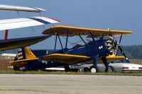 N75849 @ DAY - N2S-5 at the Dayton International Air Show - by Glenn E. Chatfield