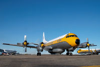 C-GZVM @ CYQF - Air Spray Lockheed Electra - by Yakfreak - VAP