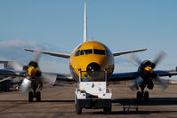 C-GZVM @ CYQF - Air Spray Lockheed Electra - by Yakfreak - VAP