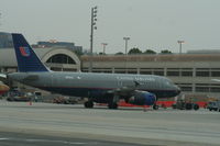 N808UA @ KSNA - Airbus A319