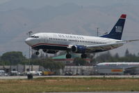N311AW @ KSJC - Boeing 737-300