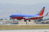 N712SW @ KSJC - Boeing 737-700 - by Mark Pasqualino
