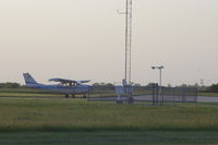 N4634L @ OXV - Taxing back to hangar - by Floyd Taber