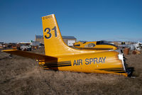 C-GHCC @ CYQF - Air Spray Douglas A26 - by Yakfreak - VAP
