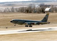 58-0082 @ CID - KC-135E departing runway 9
