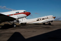 C-FDTH @ CYQF - Douglas DC3