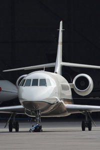 VP-CJA @ LOWW - Falcon 2000 - by Stefan Rockenbauer