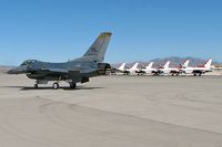 90-0725 @ KLSV - General Dynamics / USAF / F-16CG Fighting Falcon (cn 1C-333) / 17th WS, 57th AMXS / Aviation Nation 2006 - by Brad Campbell