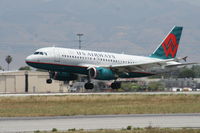 N838AW @ KSJC - Airbus A319 - by Mark Pasqualino
