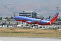 N436WN @ KSJC - Boeing 737-700 - by Mark Pasqualino
