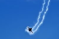 FA-86 @ KLSV - Belgium Air Force F-16AM Falcon / Aviation Nation - 2006 - by Brad Campbell