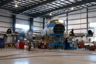 C-FLJO @ CYQF - Air Spray Lockheed Electra still in NASA cs - by Yakfreak - VAP