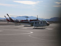 N91JK @ VGT - N91JK at LVMPDSAR (Las Vegas Metro Police Department Search And Rescue) rotor maintenance. - by none