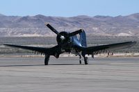 N106FG @ KLSV - Provenance Fighter Sales Inc. - Las Vegas, Nevada / 1945 Goodyear FG-1D Corsair - Aviation Nation - 2006 - by Brad Campbell