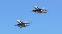 165531 @ KAPA - BAT Flight, F-18 Fighters on Centennial Fly-By. Welcome to Colorado; Marine AWFA Squadron 242, Marine Aircraft Group 11, 3rd Marine Aircraft Wing - by John Little