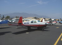 N6978V @ SZP - 1976 Mooney M20C RANGER, Lycoming O&VO-360 180 Hp - by Doug Robertson