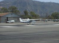 N9452E @ SZP - 1979 Cessna 172N, Lycoming O-320-H2AD 160 hp, takeoff roll Rwy 22 - by Doug Robertson