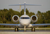 VP-BDU @ VIE - BD-700 Global Express - by Roland Bergmann