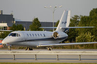 VP-CFP @ VIE - Cessna 680 Citation Sovereign