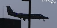 N8486 @ RDU - Diving for RWY 23L - by Paul Perry