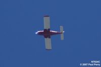 N7824C @ RDU - Piper transiting Raleigh airspace