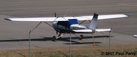 N5345Q @ RDU - Chained down on a bright Sunday