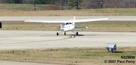 N2298W @ RDU - Newer Cessna taxiing out