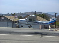 N66215 @ SZP - 1983 Cessna 172P, Lycoming O-320-D2J 160 Hp, Channel Islands Aviation rental, another landing Rwy 22 - by Doug Robertson
