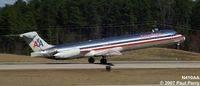 N410AA @ RDU - And departing on 5L - by Paul Perry