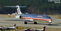 N441AA @ RDU - Taxiing down for her takeoff