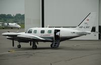 HB-LNX @ SCN - A rare Piper PA-31T2-IIXL - by Volker Hilpert