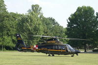 N57MD - Maryland State Police Trooper 1 on a medevac misison 5/20/07 in Randallstown, MD. - by Michael Schwartzberg