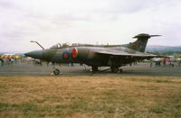 XW542 @ EGCD - Buccaneer - Woodford Air Show 1989 (Scanned) - by David Burrell