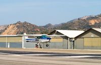 N704UT @ SZP - Just about to touch down