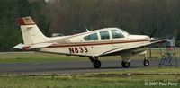 N833 @ ASJ - Better shot of the visitor