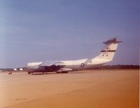 64-0625 @ POB - C-141A shot while walking out to a C-130 to load up for a parachute jump - by Glenn E. Chatfield