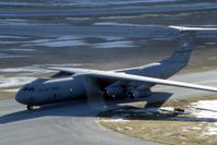 66-0129 @ CID - C-141B Taxiing by the control tower - by Glenn E. Chatfield
