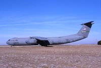 67-0028 @ CID - C-141B in for presidential support - by Glenn E. Chatfield